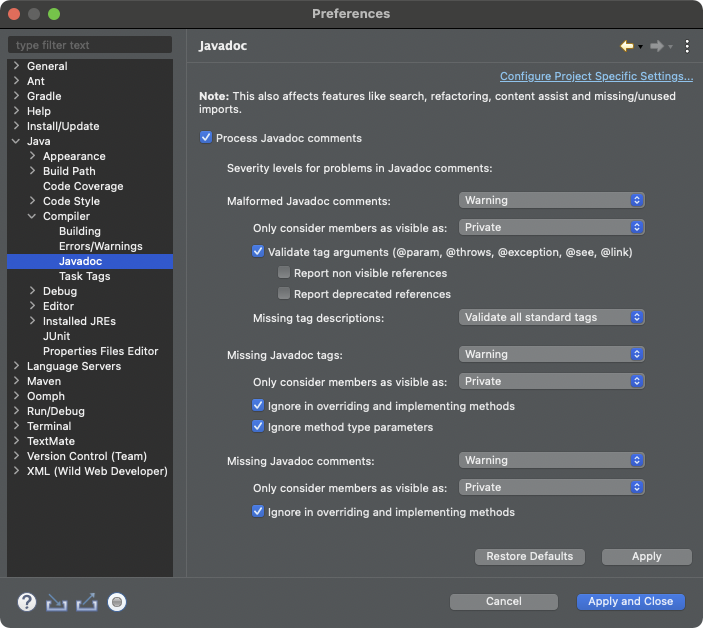 Javadoc